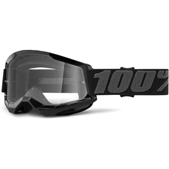 100% Strata 2 Sand Motocross & Mountain Bike Goggles - MX and MTB Racing - Picture 2 of 2